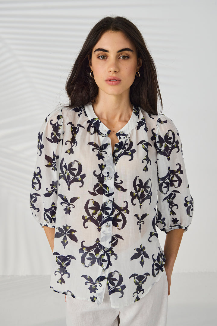 Lania Montage Shirt - Wht