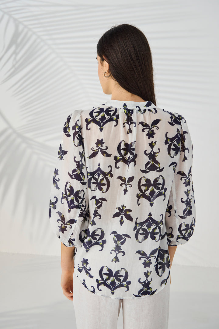 Lania Montage Shirt - Wht