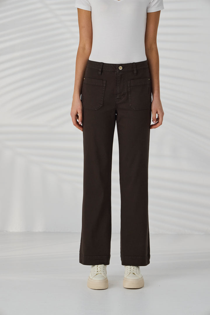 Lania Chrome Jean - Mocha
