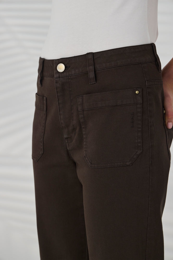 Lania Chrome Jean - Mocha