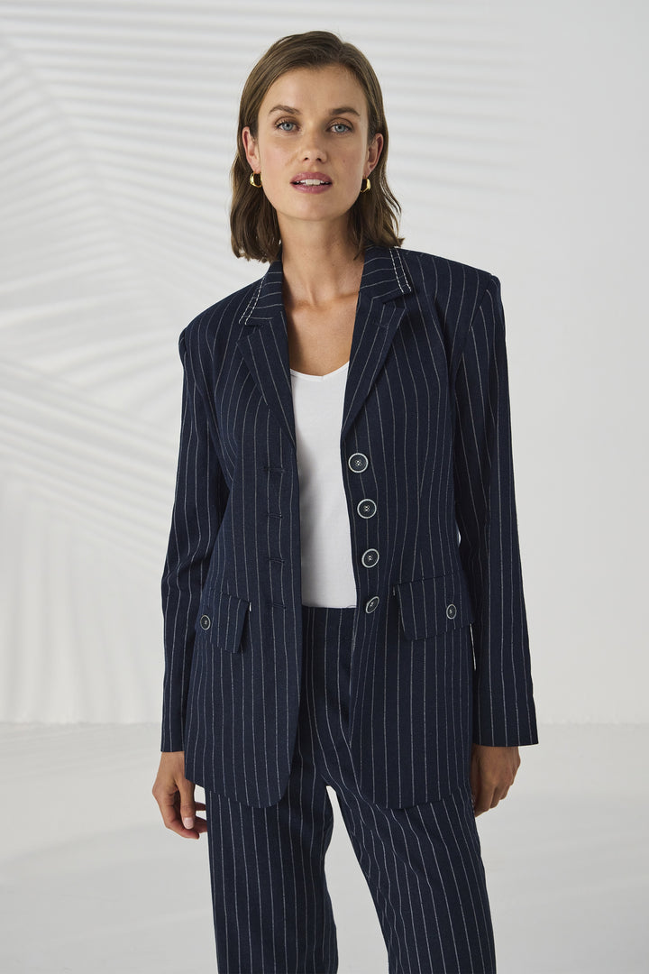 Lania Director Jacket - Ink