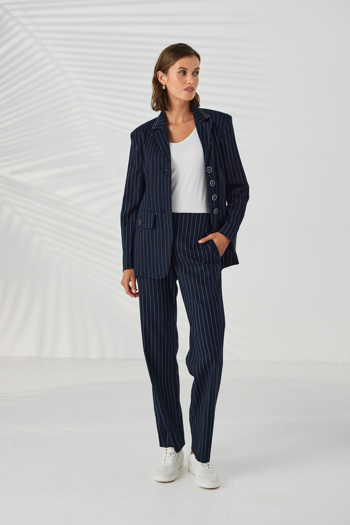 Lania Director Jacket - Ink