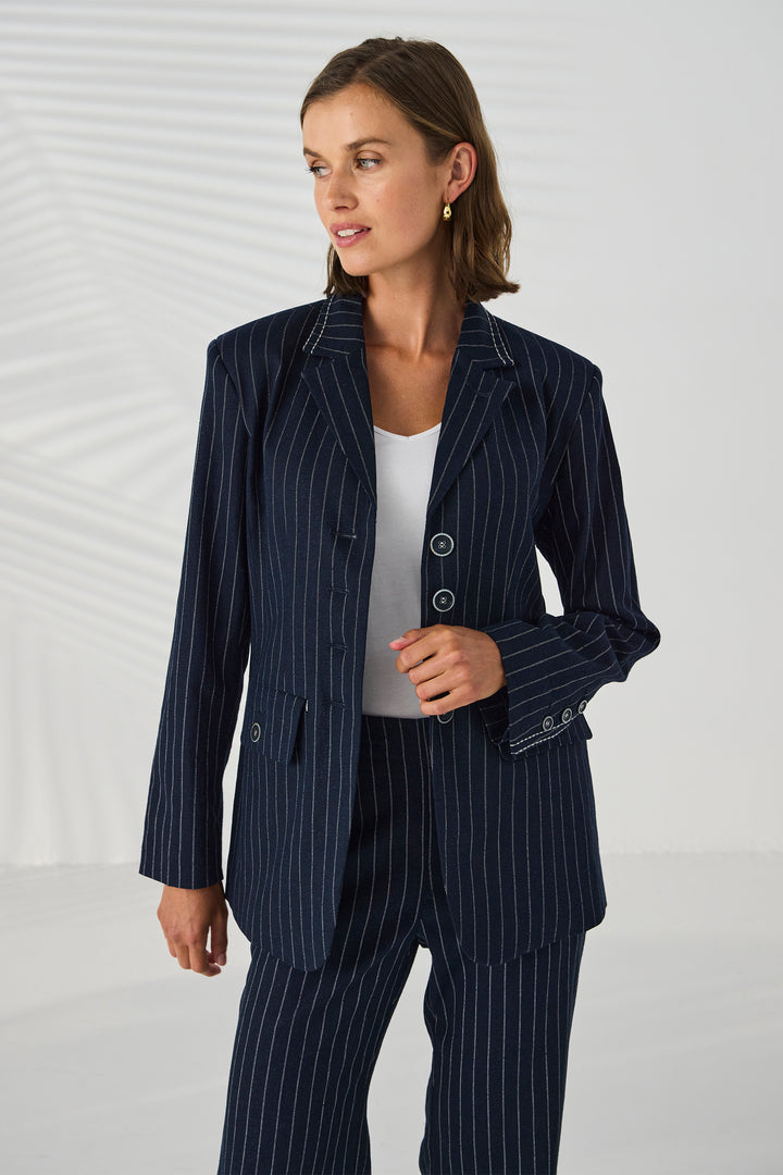 Lania Director Jacket - Ink