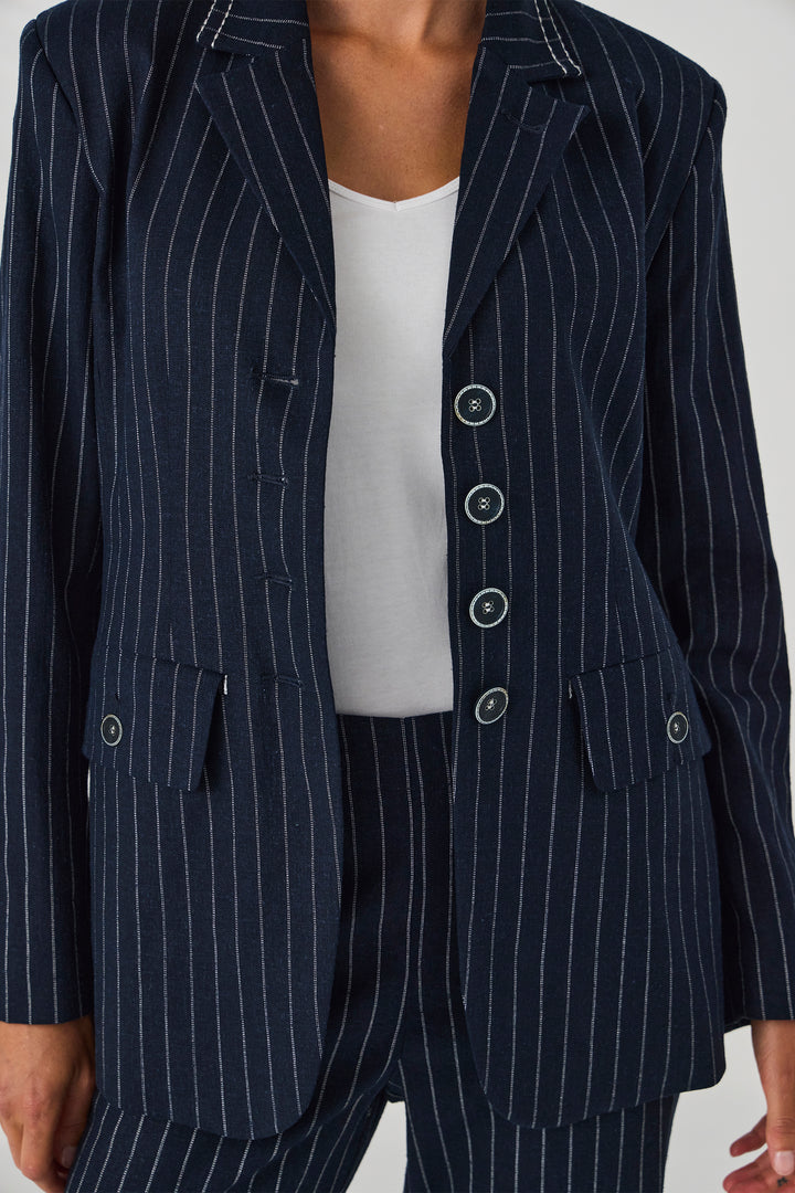 Lania Director Jacket - Ink