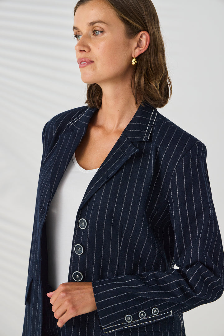 Lania Director Jacket - Ink