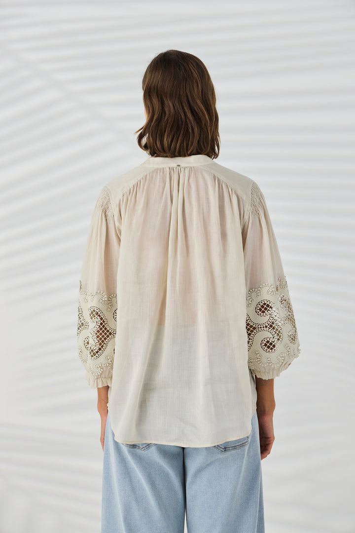 Lania Austin Shirt - LATTE