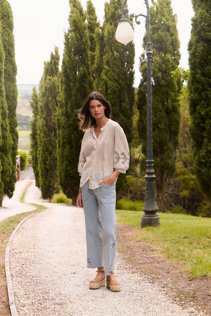 Lania Austin Shirt - LATTE