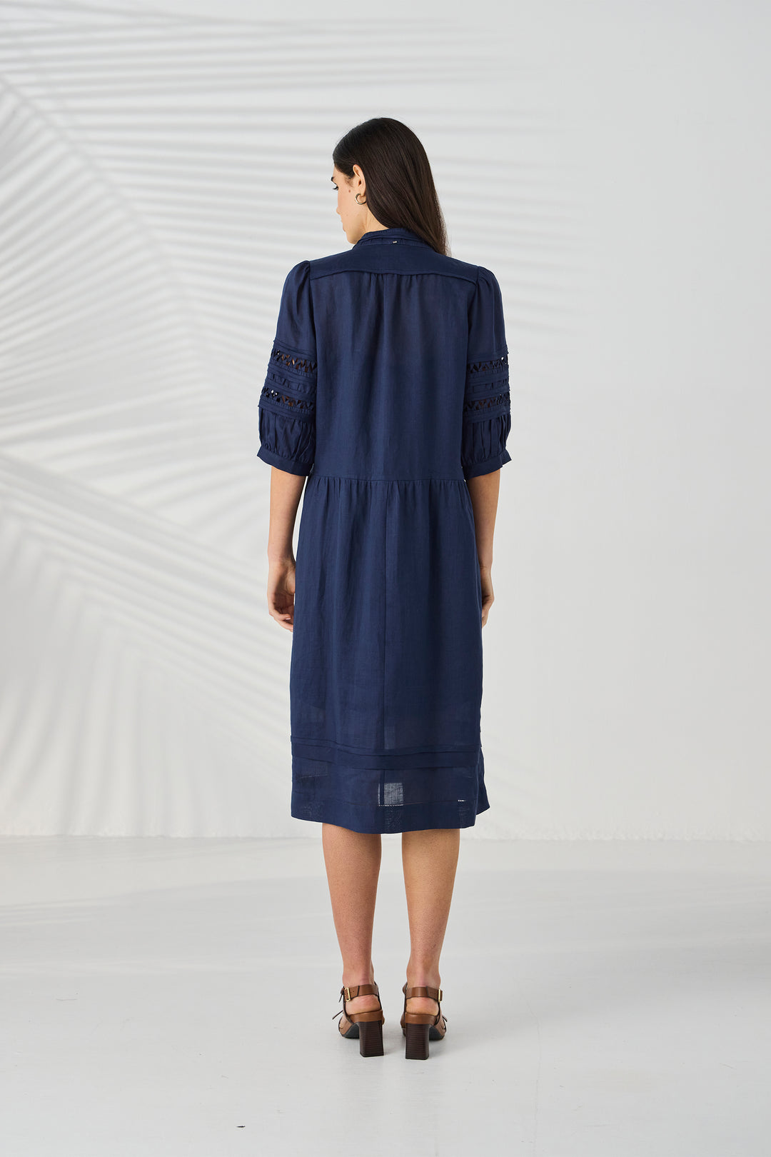 Lania Spiral Dress - Sap