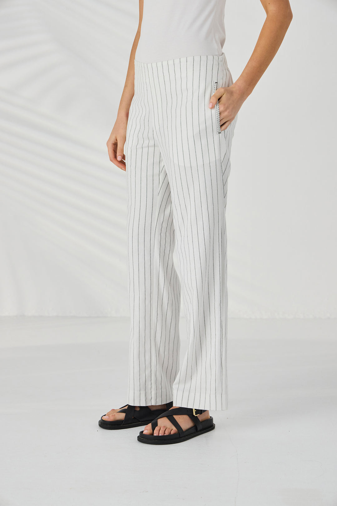 Lania Director Pant - Wht