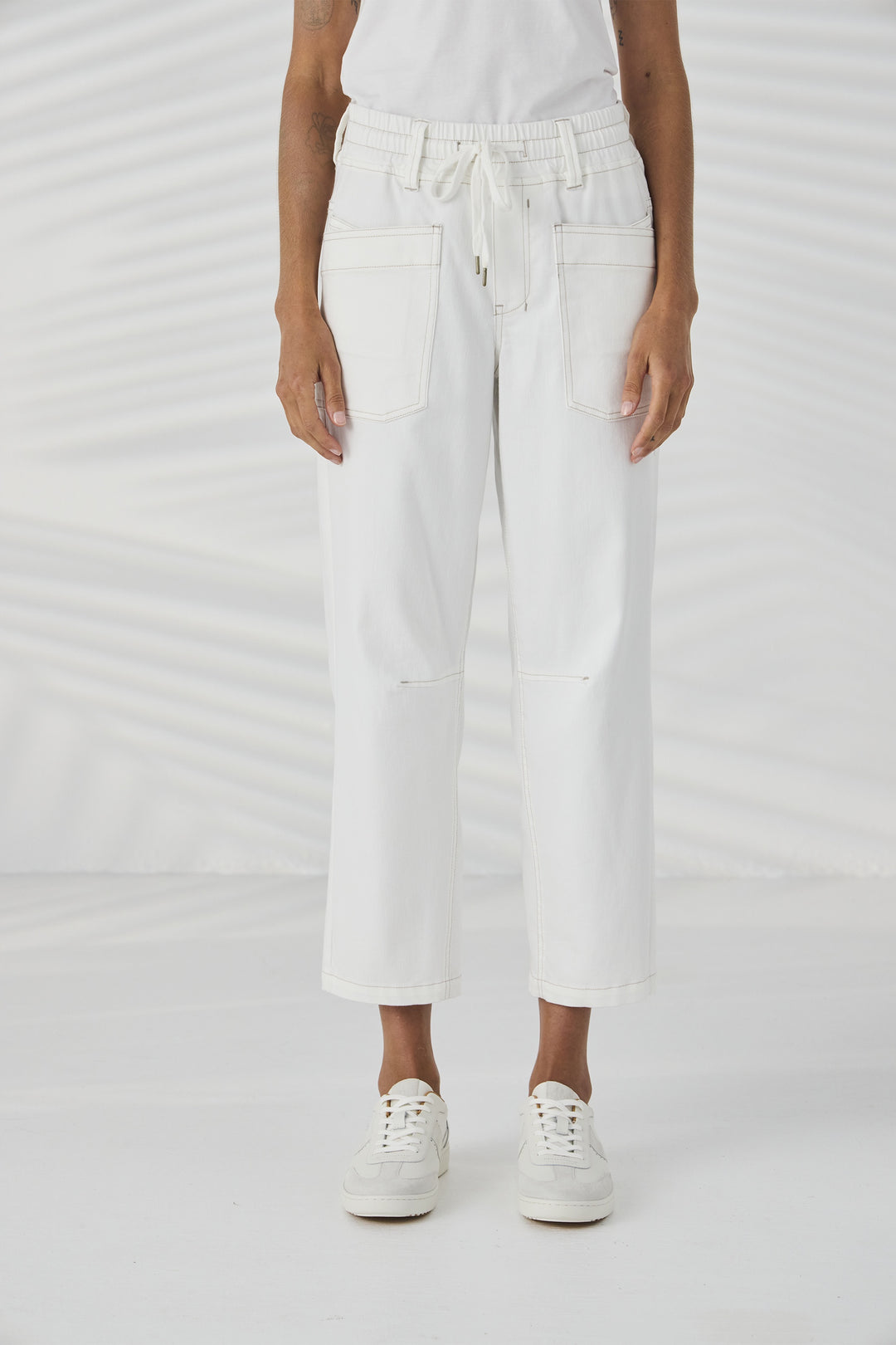 Lania State Jean - Ivory