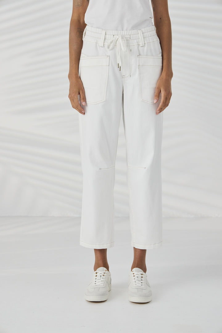 Lania State Jean - Ivory