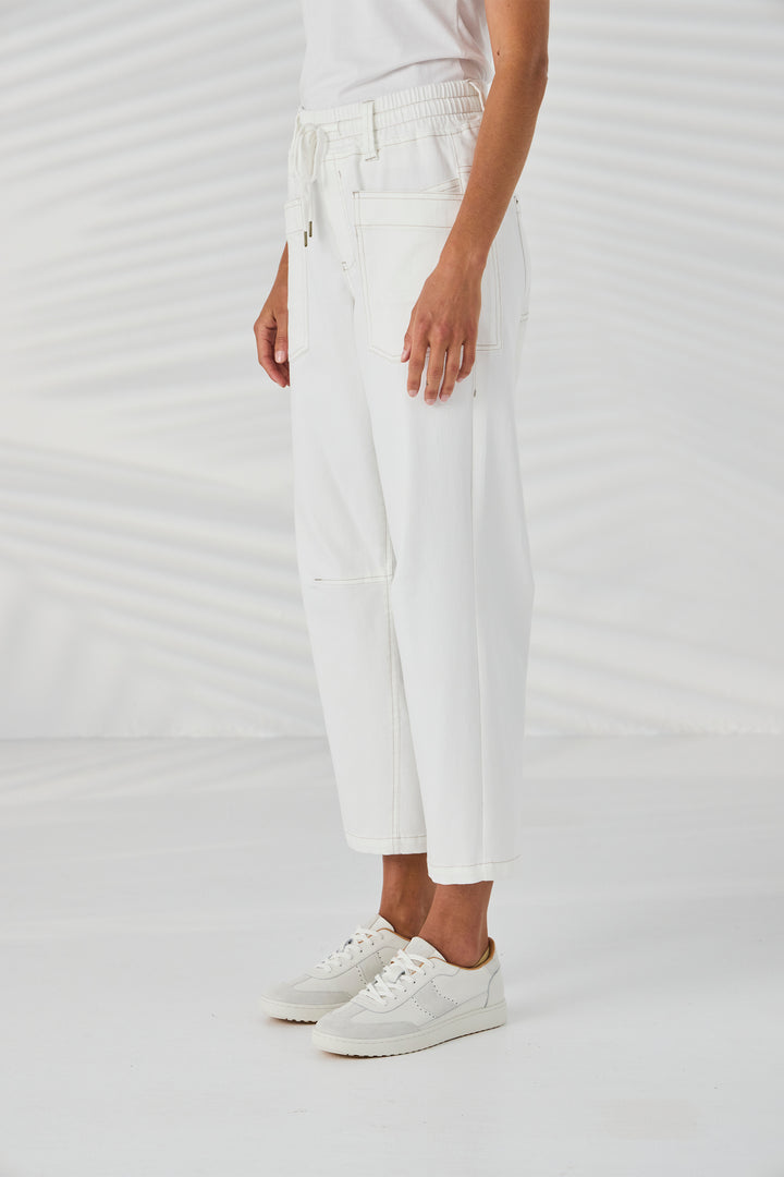 Lania State Jean - Ivory