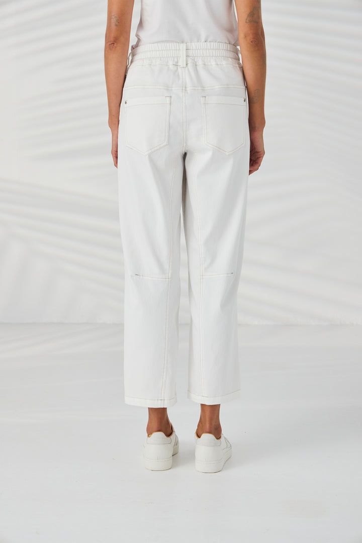 Lania State Jean - Ivory