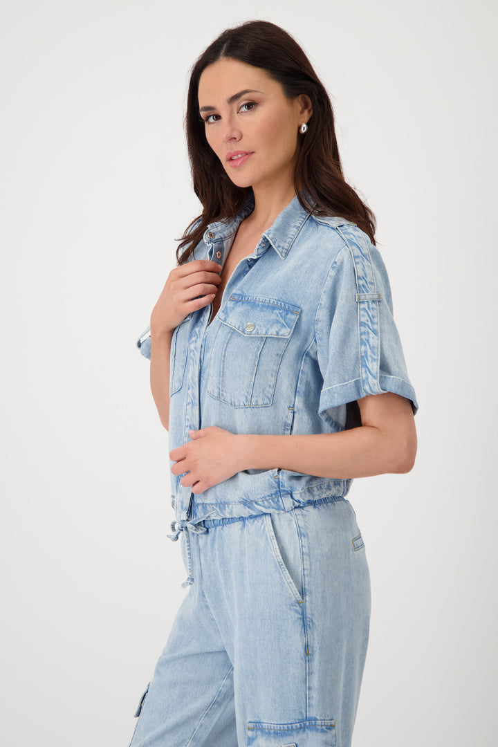 Monari Denim Shirt jacket