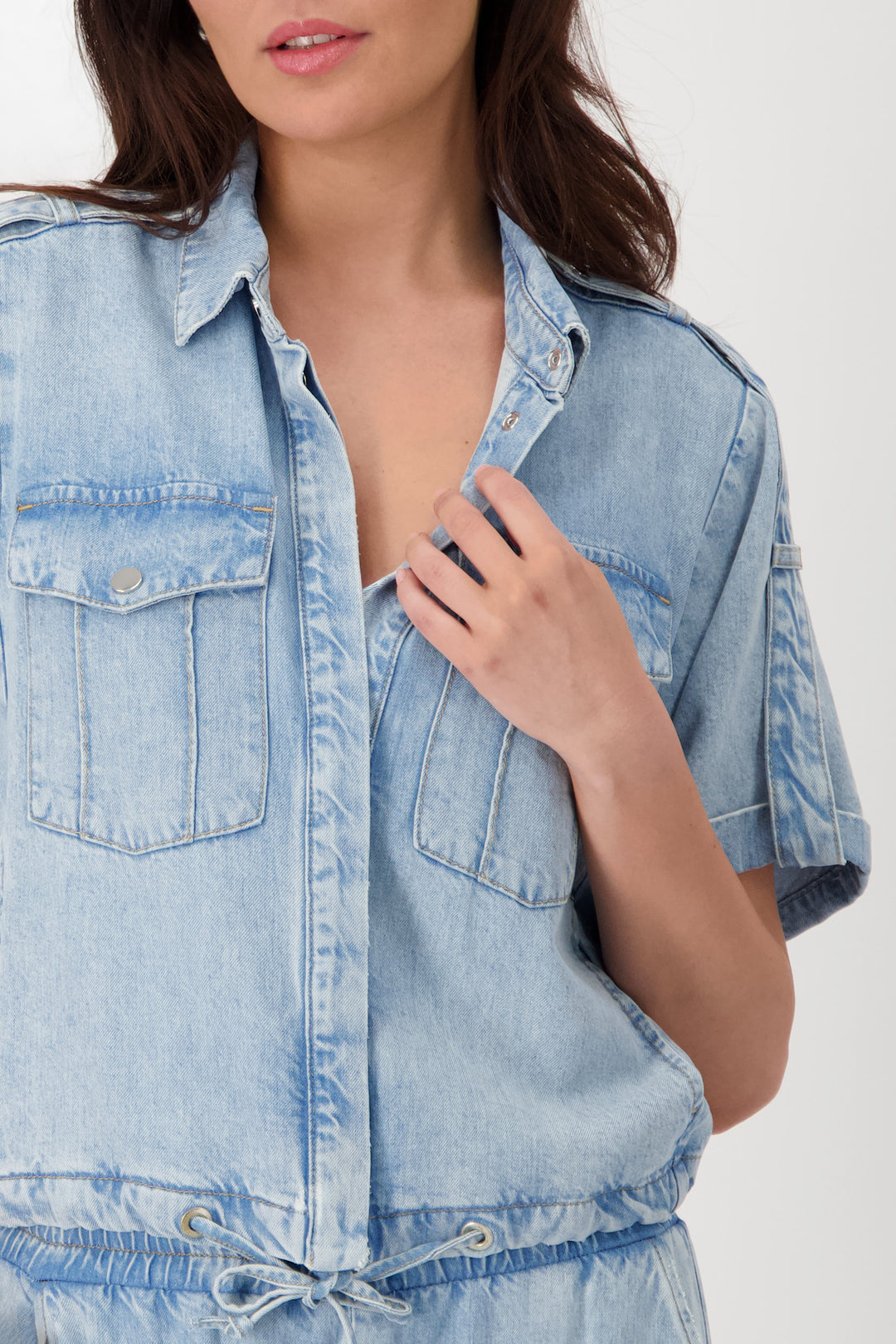 Monari Denim Shirt jacket
