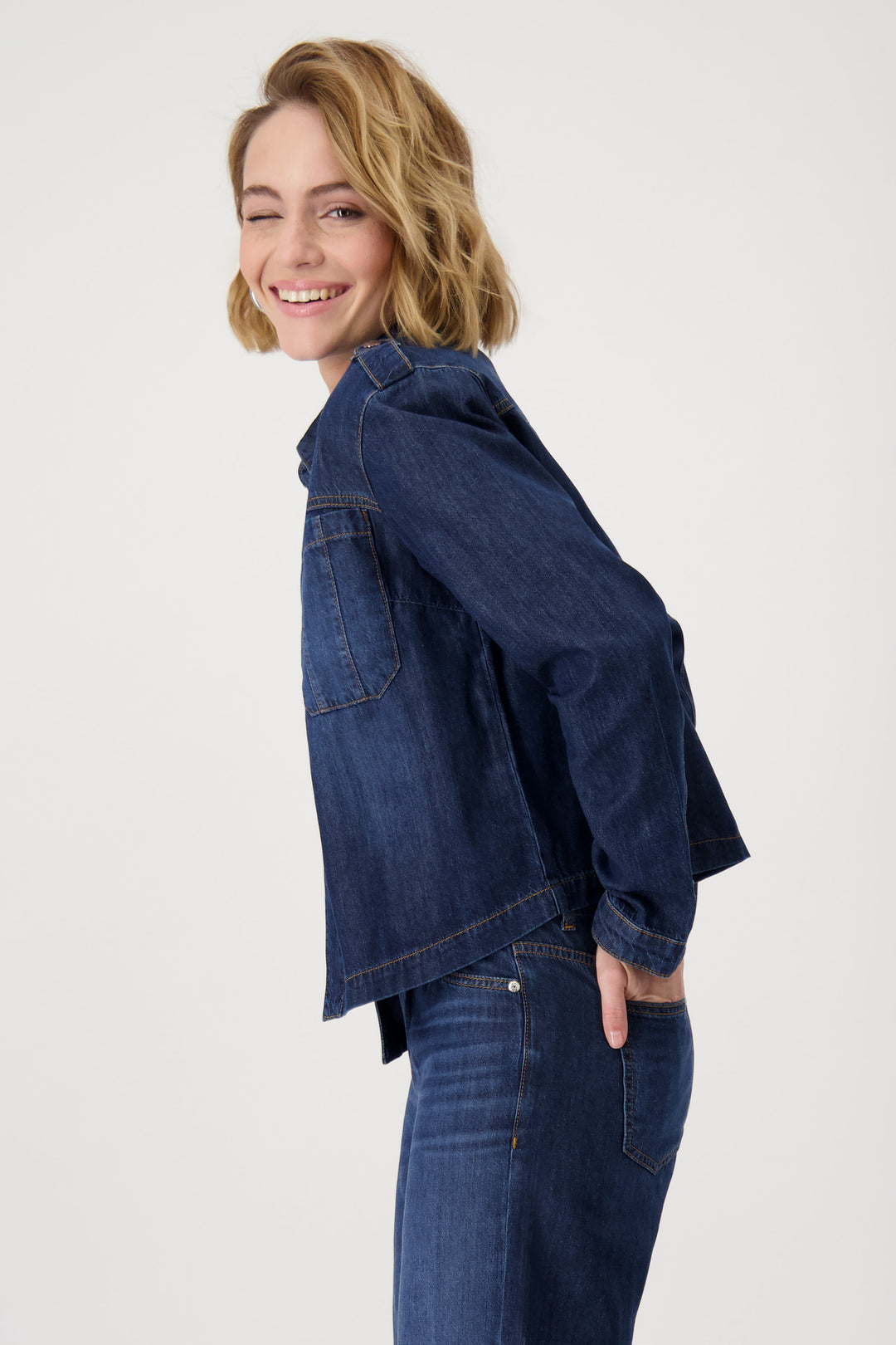 Monari Dark Denim Jacket