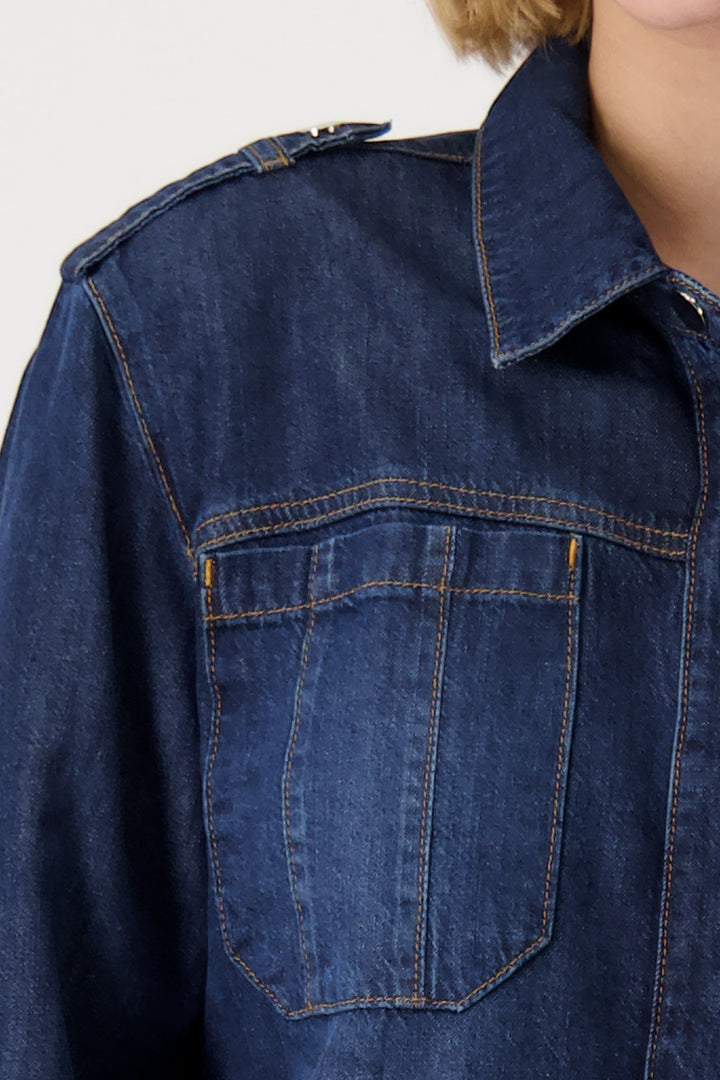 Monari Dark Denim Jacket