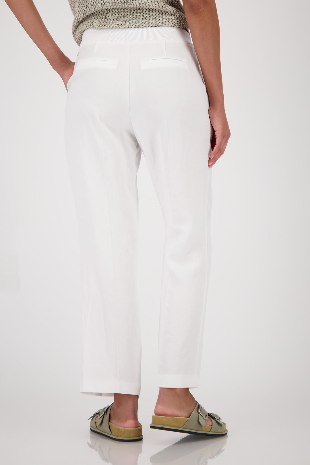 Monari Linen cropped Pants
