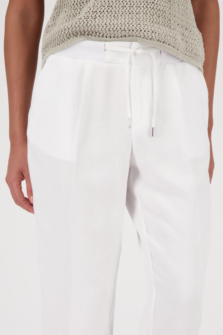 Monari Linen cropped Pants