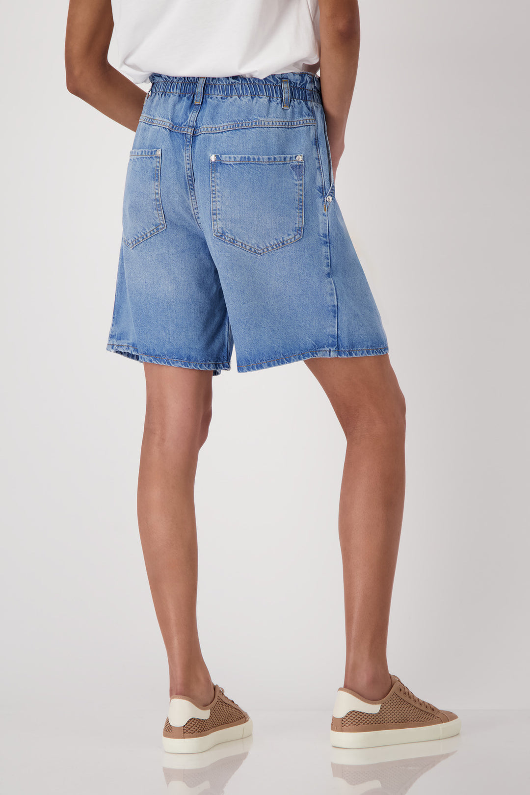 Monari Denim  tie string shorts