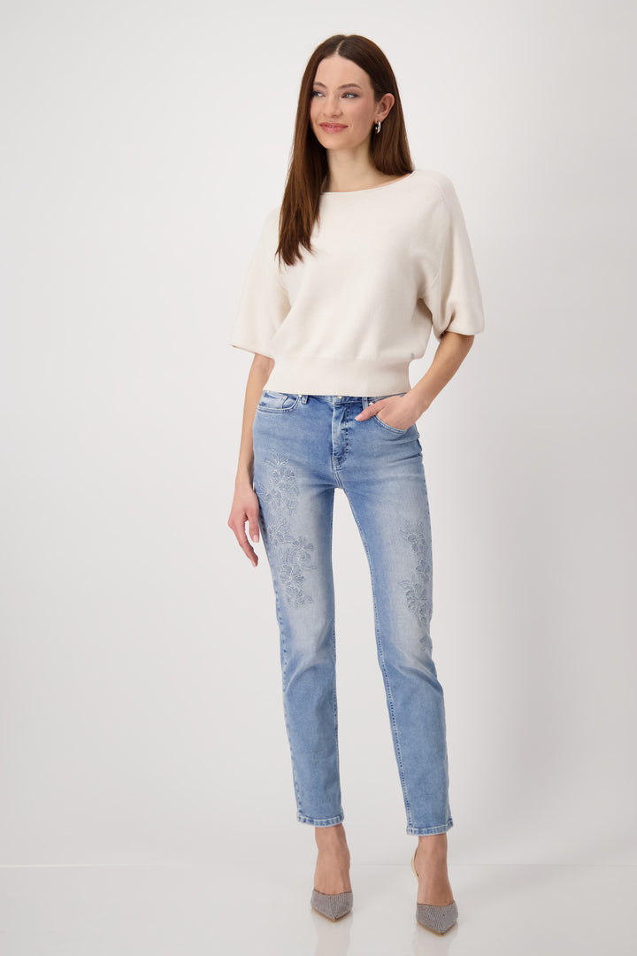 Monari Purl Stitch Jumper