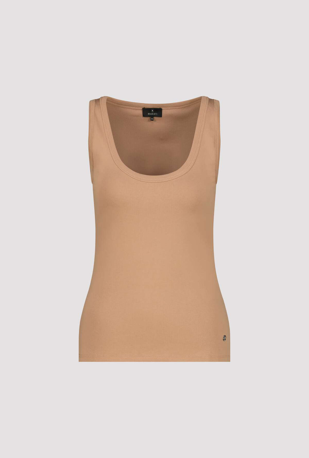 Monari Pima Ribbed Top - BISC