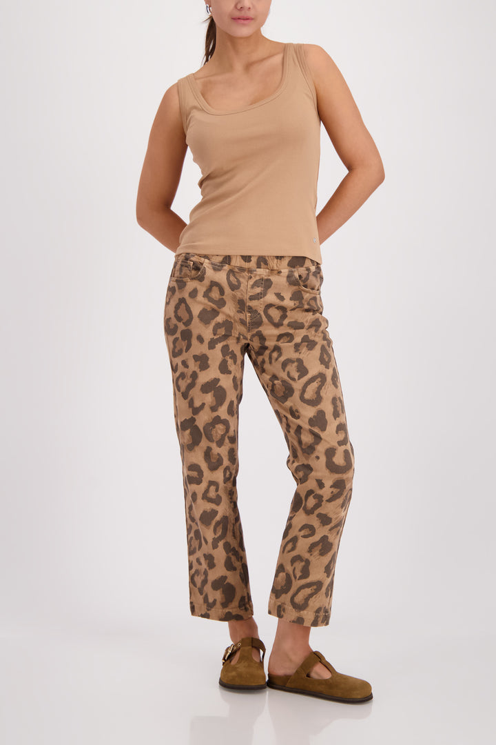 Monari Pima Ribbed Top - BISC