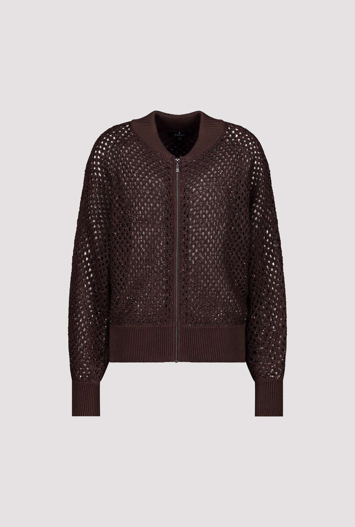 Monari Ajour zip Cardigan