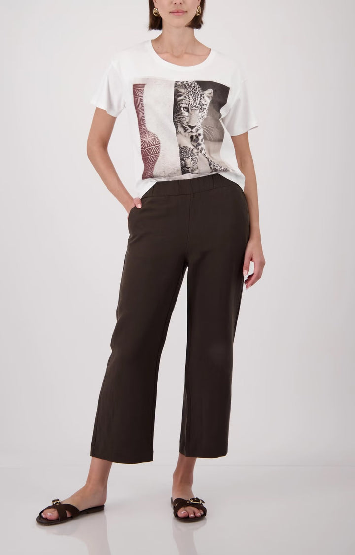 Monari Sarah Linen Pants - Coffee