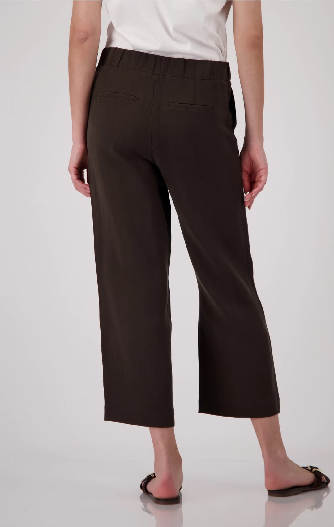 Monari Sarah Linen Pants - Coffee