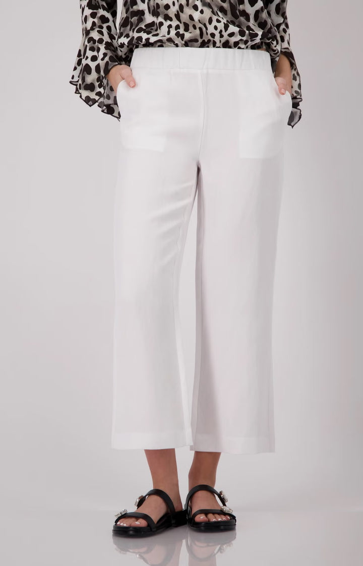 Monari Sarah Linen Pants - Cream