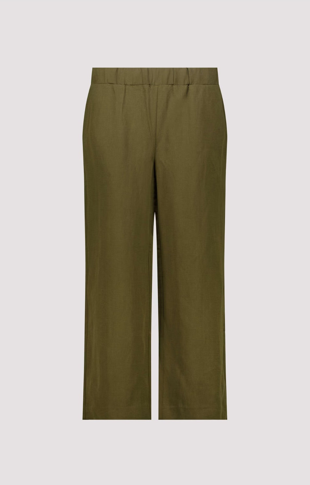 Monari Sarah Linen Pants - Olive