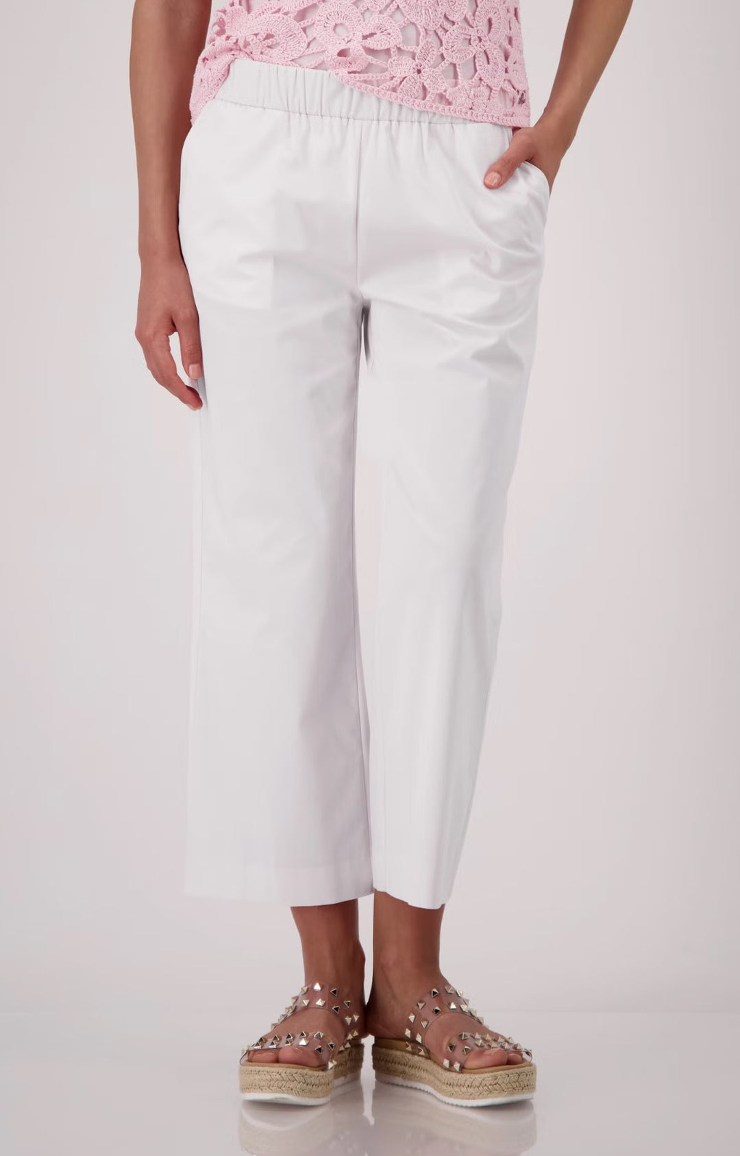 Monari Sarah 7/8 Pants - Cream