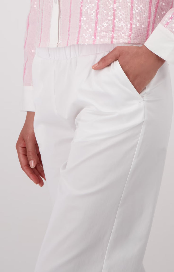 Monari Sarah 7/8 Pants - Cream