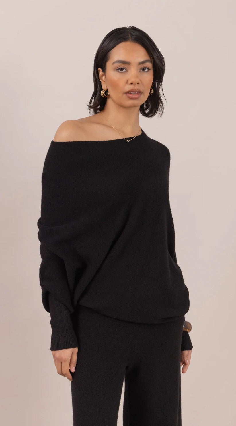 Charli London Natalie Sweater - Black