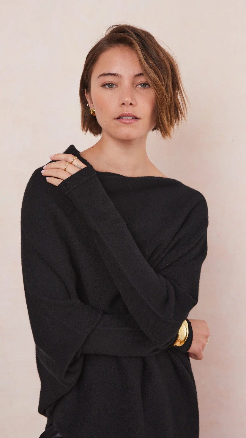 Charli London Natalie Sweater - Black