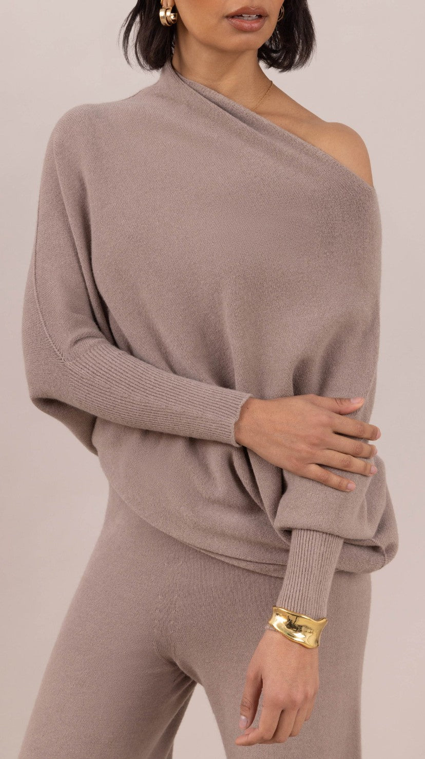 Charli London Natalie Sweater - Smoke