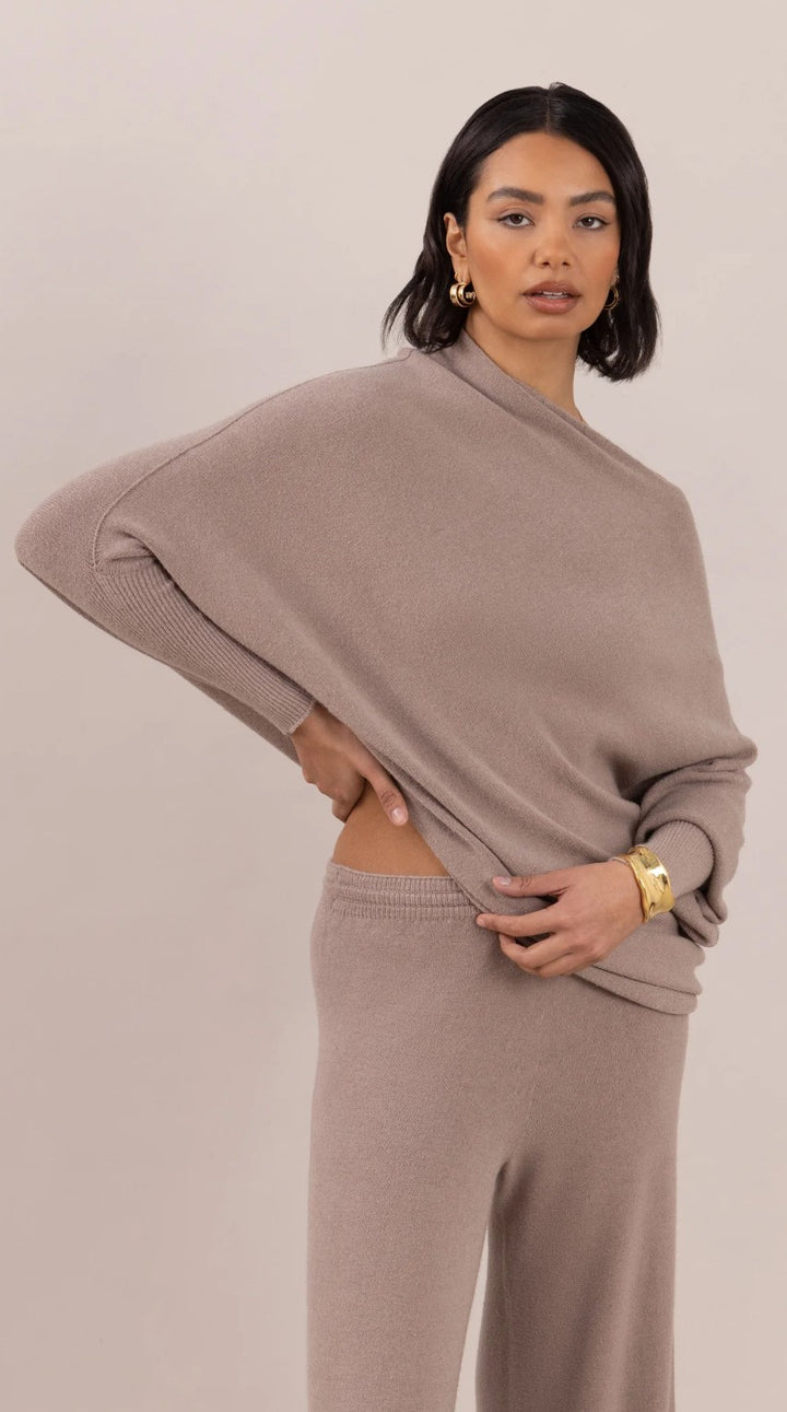 Charli London Natalie Sweater - Smoke