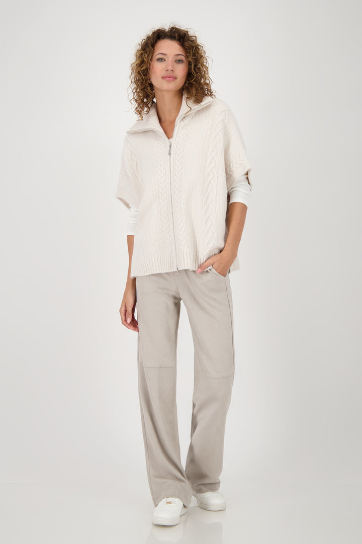 Monari Knitted Cape Jacket