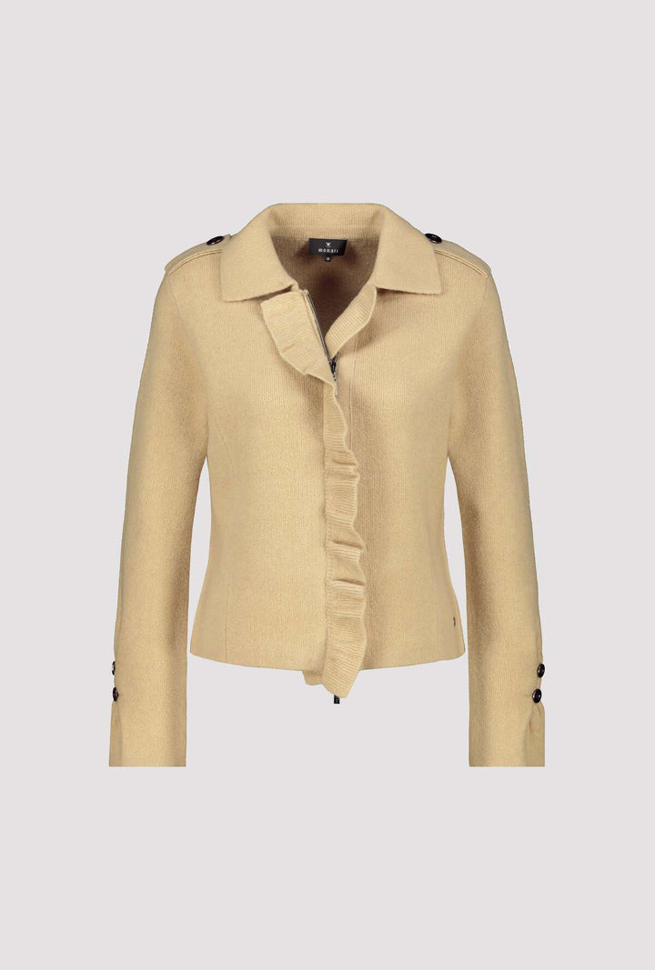 Monari Ruffles Cardigan Jacket