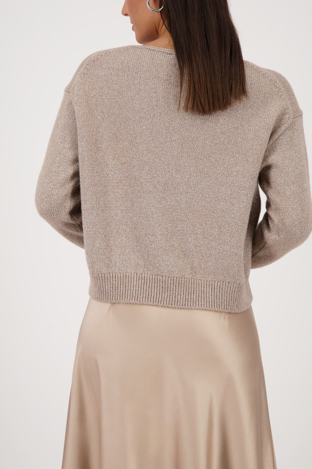 Monari Fleece Lurex Sweater