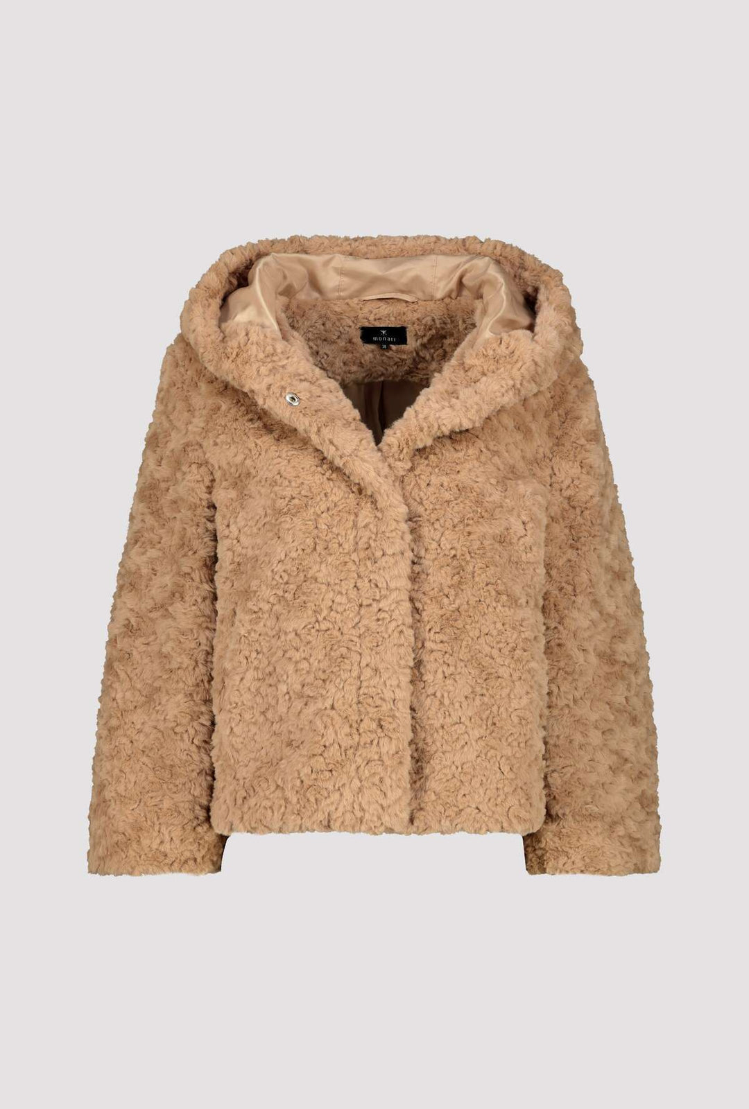 Monari Faux Fur Jacket – Cognac