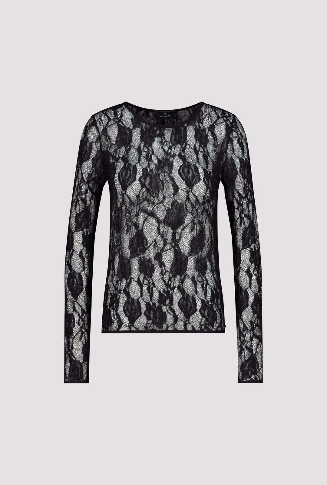 Monari Mesh Cut‑Out Top