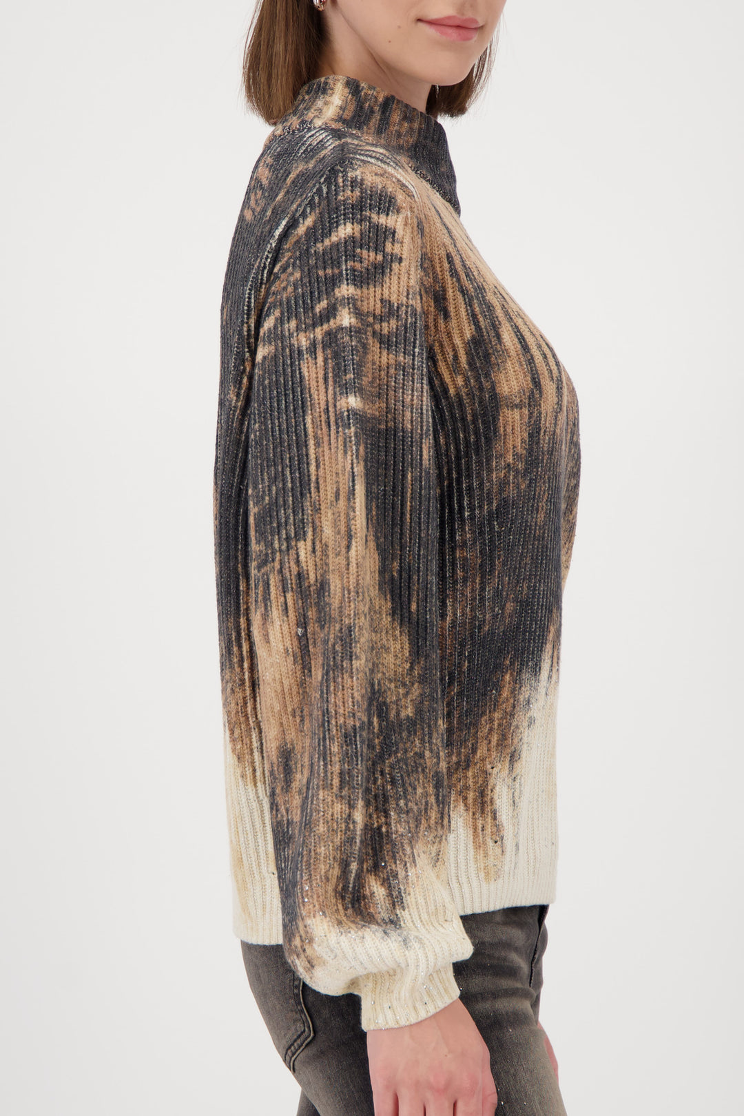 Monari Fleece Sweater - Whisky