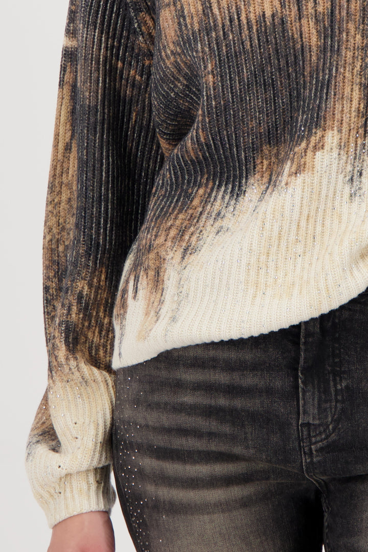 Monari Fleece Sweater - Whisky