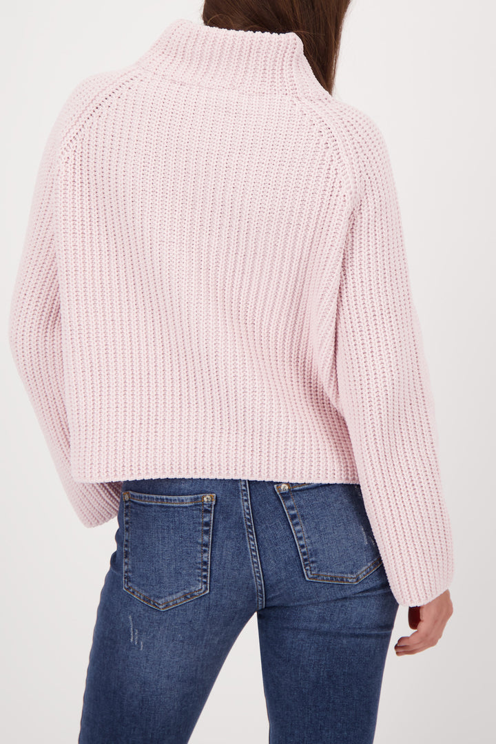 Monari Chenille Pearl Jumper – Light Rose