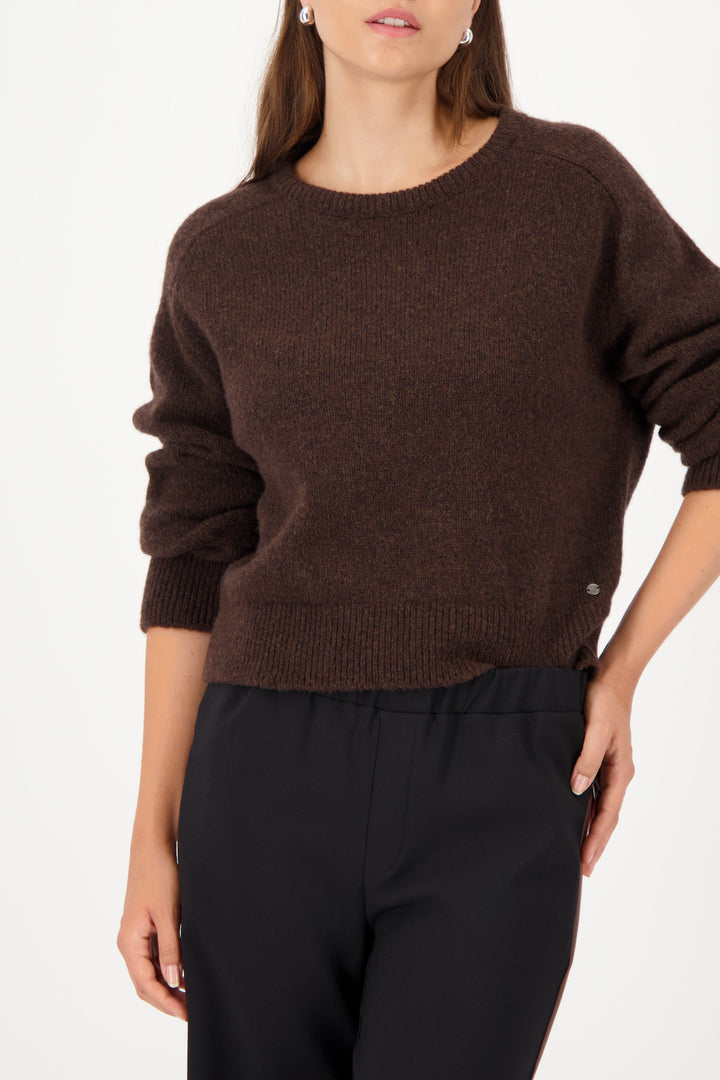 Monari Fleece Sweater - Brownie