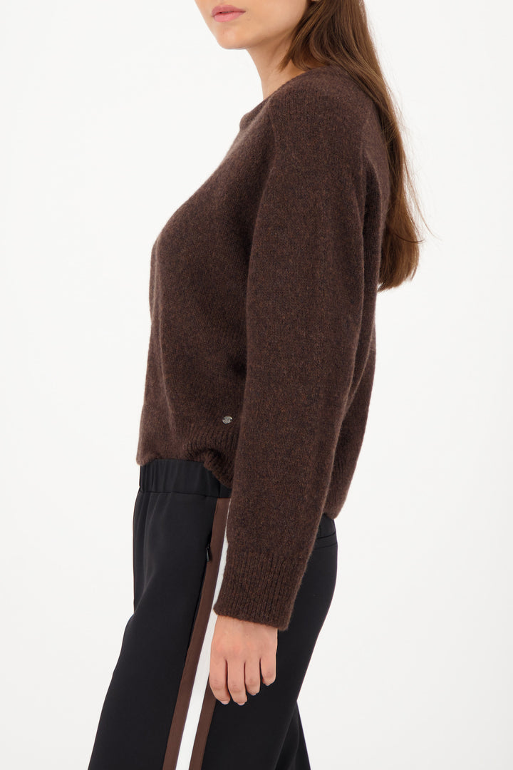 Monari Fleece Sweater - Brownie