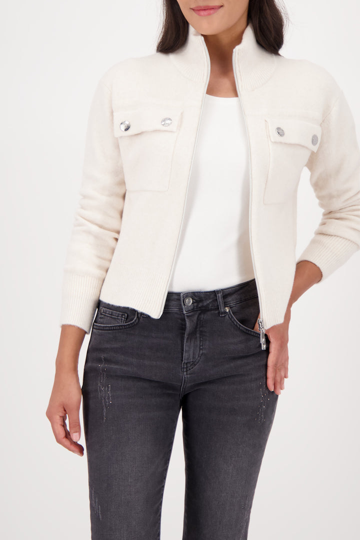 Monari Cardigan Jacket - Almond