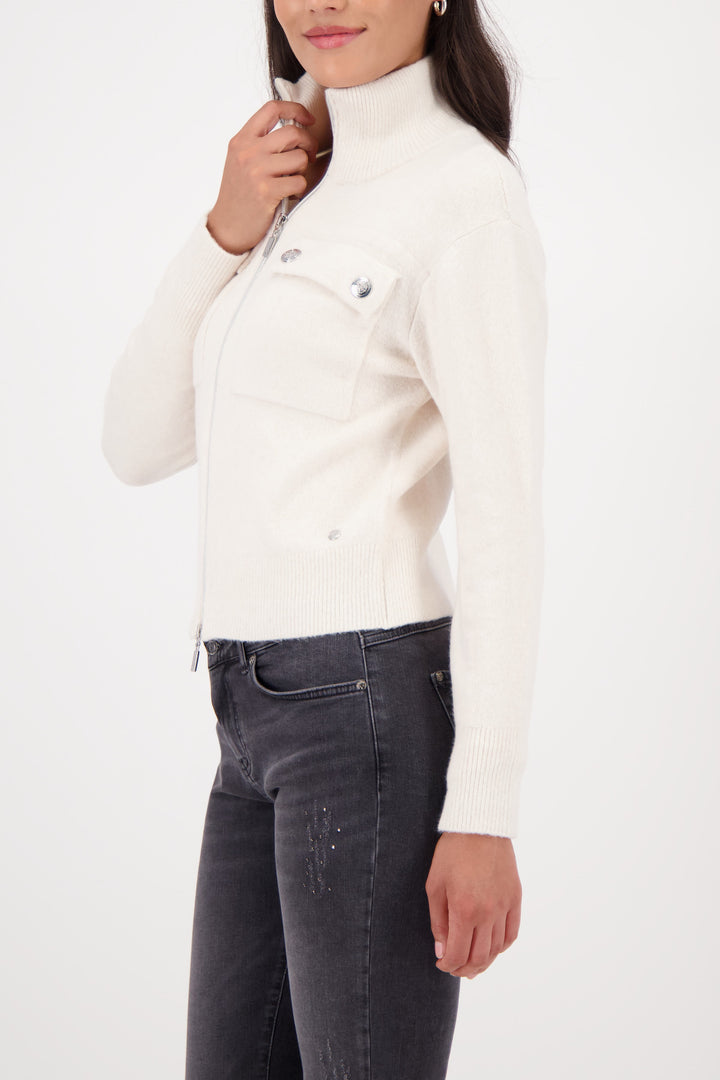 Monari Cardigan Jacket - Almond